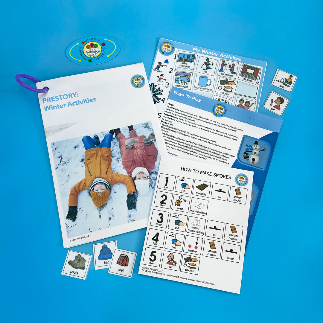 Winter Wonderland Sensory Box