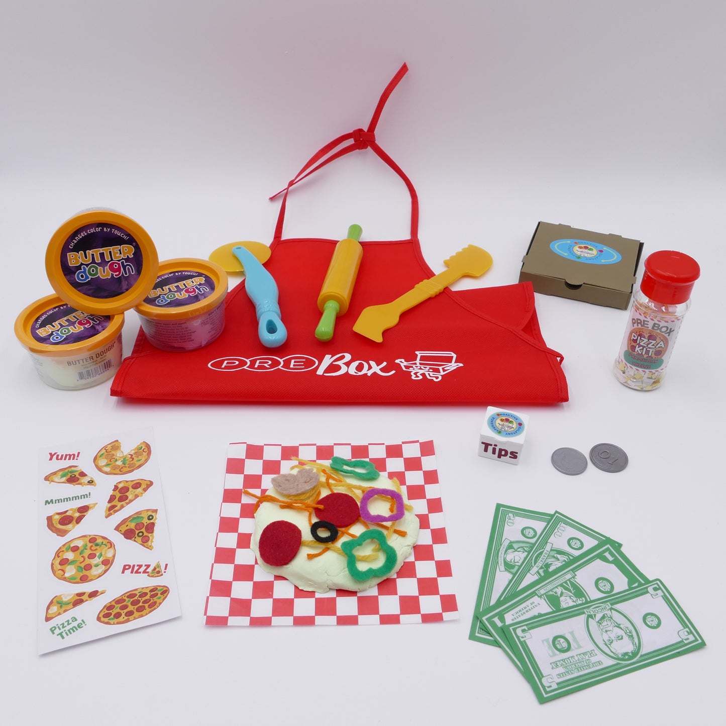 Pizza Party Sensory Box